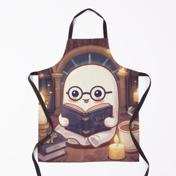 Item preview, Cute Library Ghost Kawaii Sticker | Cozy Book Lover Gift designed and sold by Stylestickers55.