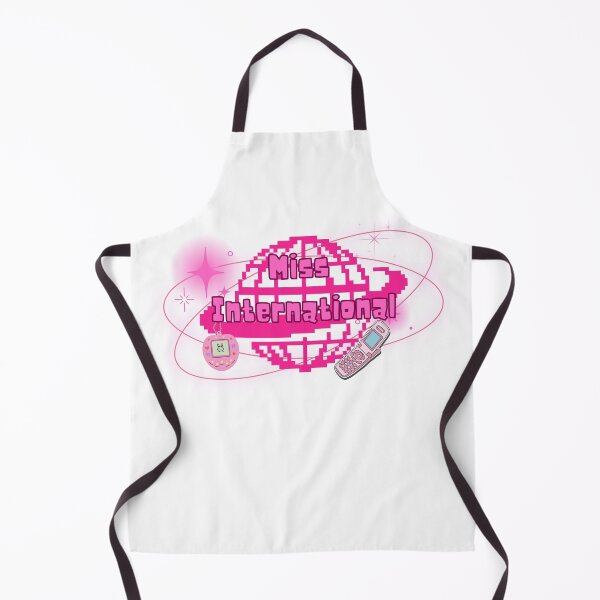 Item preview, Y2K Aesthetic Miss International pixelated 2000s pink vibe designed and sold by skirklumine.