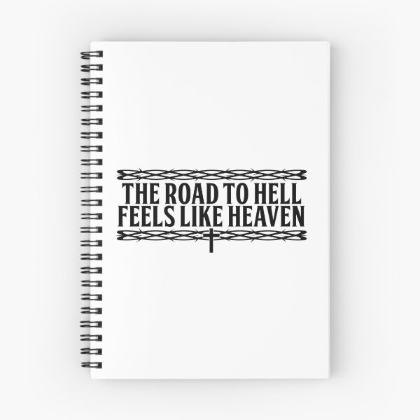 Item preview, The road to Hell feels like Heaven | Crown of Thorns | Christianity  designed and sold by ProdbyNiECO.