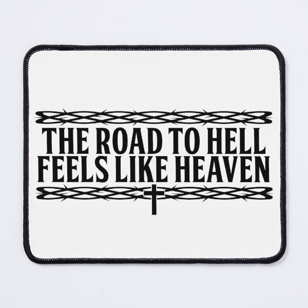 Item preview, The road to Hell feels like Heaven | Crown of Thorns | Christianity  designed and sold by ProdbyNiECO.