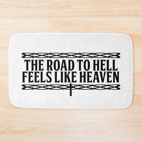 Item preview, The road to Hell feels like Heaven | Crown of Thorns | Christianity  designed and sold by ProdbyNiECO.