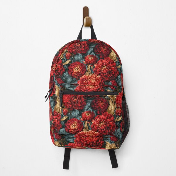 Item preview, Elegant Dahlias Floral  - Retro Flower Floral  - Anniversary Gift Ideas designed and sold by RoyalStarsPatts.