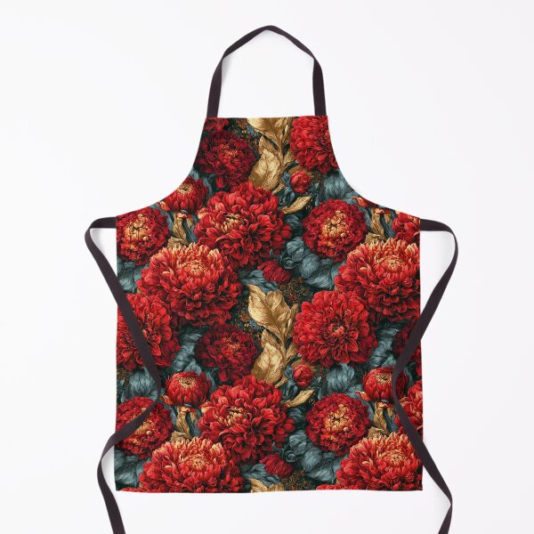 Item preview, Elegant Dahlias Floral - Retro Flower Floral - Anniversary Gift Ideas designed and sold by RoyalStarsPatts.