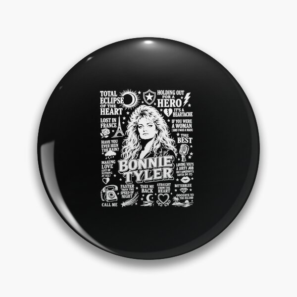 Item preview, Bonnie Tyler Total Eclipse Of The Heart Vintage Music Lyrics Collage designed and sold by ajifujpost.