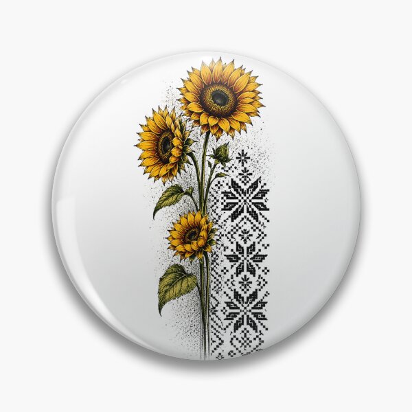 Item preview, Rustic Sunflower Cottagecore Illustration designed and sold by PetalGarden.