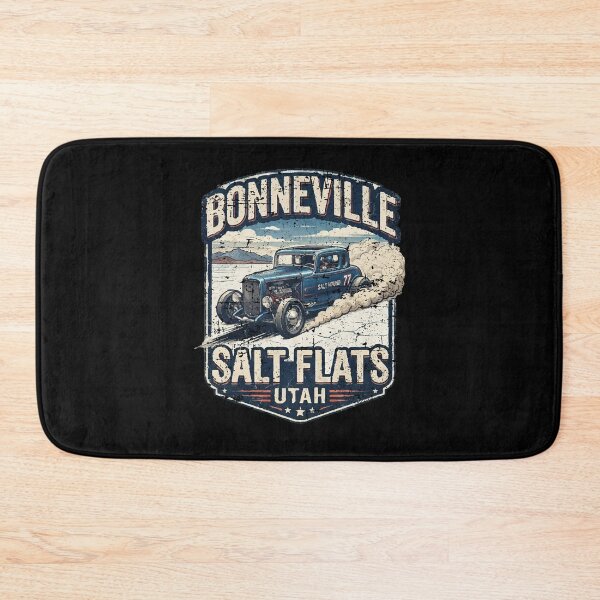 Item preview, Bonneville Salt Flats Utah Vintage Style Land Speed Race Car designed and sold by hobrath.