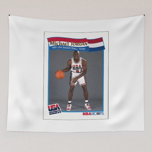 Artikelvorschau, Michael Jordan - 1992 NBA Hoops entworfen und verkauft von JC's Cards & More.