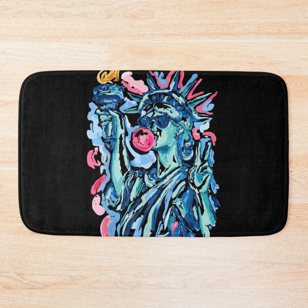 Item preview, Statue of Liberty Blowing Bubble Gum Patriotic 4th of July designed and sold by CherylCGarrison.