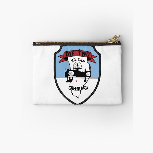 Item preview, Cold War DYE-2 Radar Station "Ice Cap" Greenland Patch Illustration designed and sold by CharlieDesings.
