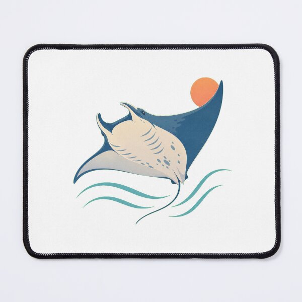 Item preview, a manta ray designed and sold by zzinthestore.
