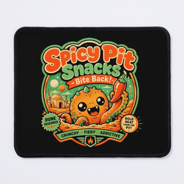 Item preview, Spicy Pit Snacks Mascot designed and sold by agearb.