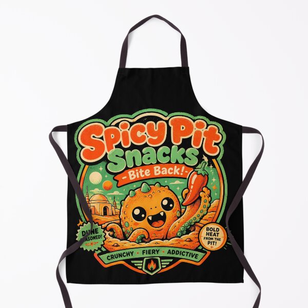 Item preview, Spicy Pit Snacks Mascot designed and sold by agearb.