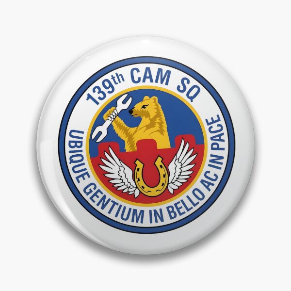 Item preview, USAF 139th Consolidated Aircraft Maintenance Squadron (139th CAM SQ) Patch Illustration designed and sold by CharlieDesings.