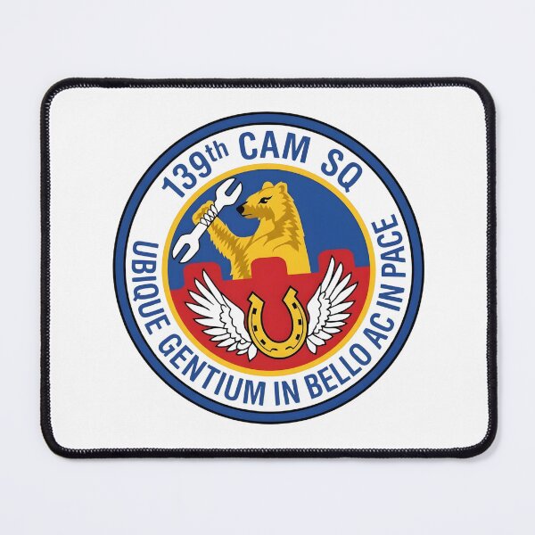 Item preview, USAF 139th Consolidated Aircraft Maintenance Squadron (139th CAM SQ) Patch Illustration designed and sold by CharlieDesings.