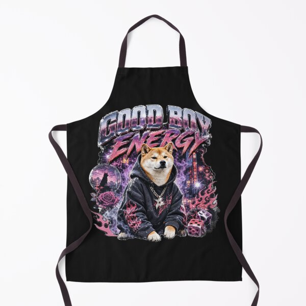 Item preview, Good Boy Energy Shiba Inu Shirt designed and sold by QuirkyCloud Designs.