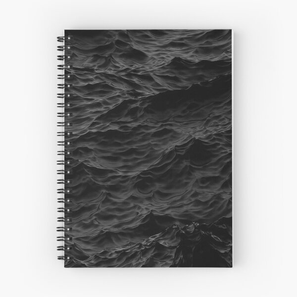 Item preview, Dark Moody Ocean Waves - Deep Black Sea Water Texture designed and sold by LYAN-STORE.