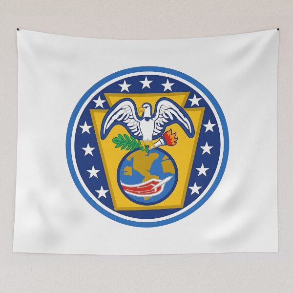 Item preview, Pennsylvania Air National Guard (PA ANG) Emblem Patch Illustration designed and sold by CharlieDesings.