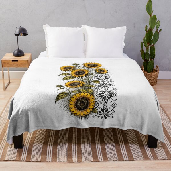 Item preview, Cottage Garden Sunflower Illustration designed and sold by PetalGarden.