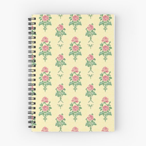 Item preview, Vintage Cottage Pink and Yellow Floral Pattern designed and sold by LouieVanille.