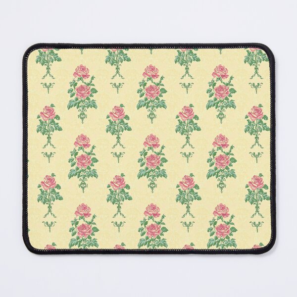Item preview, Vintage Cottage Pink and Yellow Floral Pattern designed and sold by LouieVanille.