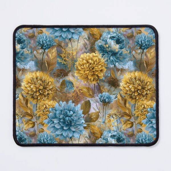 Item preview, Edgy Dahlias - Hawaiian Flower Pattern - Anniversary Gifts For Dad designed and sold by RoyalStarsPatts.
