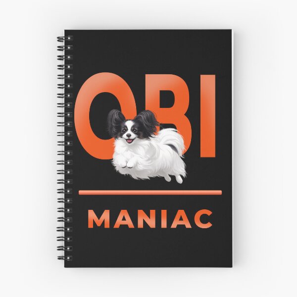 Item preview, OBI Maniac – Papillon Obedience Dog Sports Premium Design designed and sold by PapillonArtStudio.