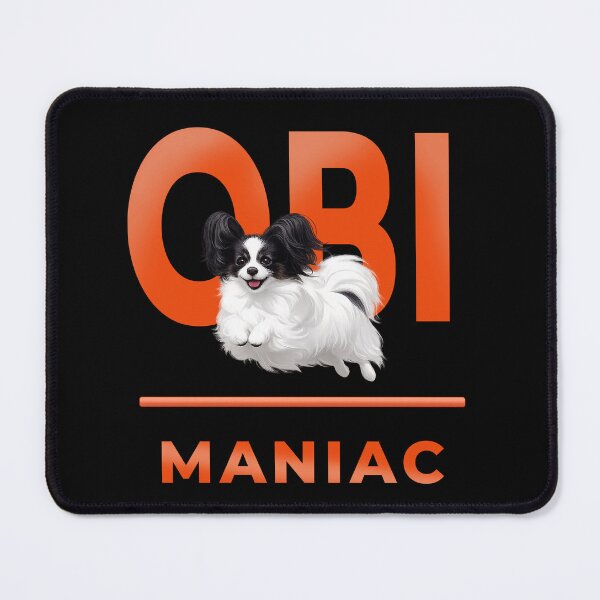 Item preview, OBI Maniac – Papillon Obedience Dog Sports Premium Design designed and sold by PapillonArtStudio.
