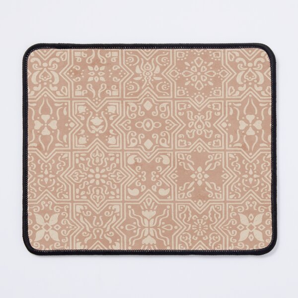Item preview, Abstract Mediterranean Tiles - d5b3a0 designed and sold by knitetgantt.