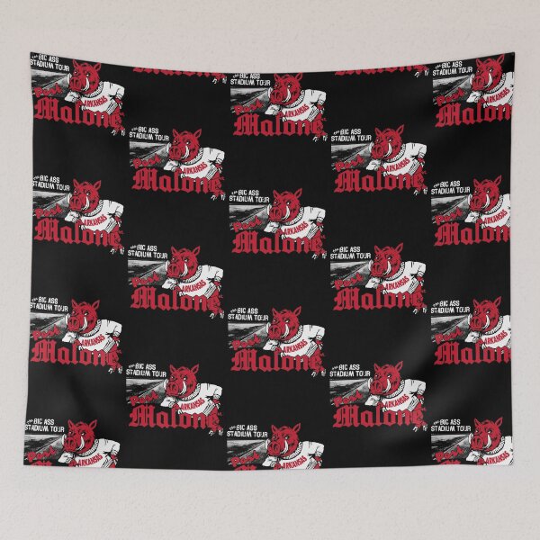 Item preview, Malone Post Big Ass Stadium Tour Arkansas Razorback Stadium Concert designed and sold by ajifujpost.