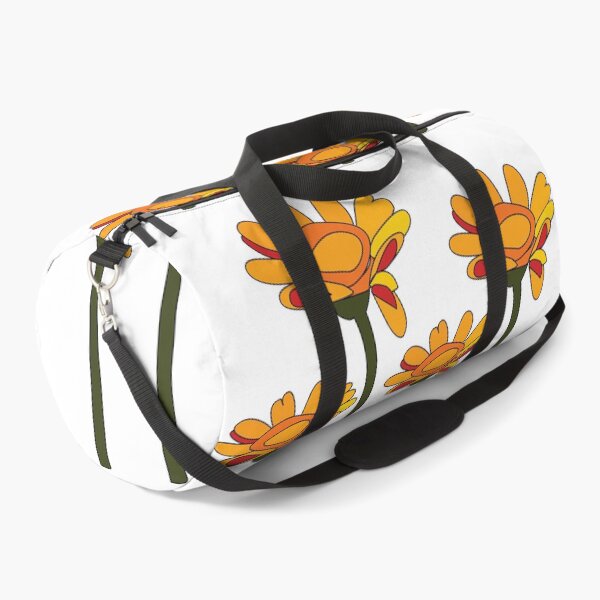 Item preview, Whimsical Orange Red Flower Floral designed and sold by Nisha Prabhu.