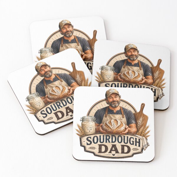 Item preview, Sourdough Dad Artisan Bread Baker designed and sold by Mosslume Studio.