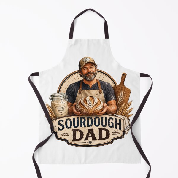Item preview, Sourdough Dad Artisan Bread Baker designed and sold by Mosslume Studio.