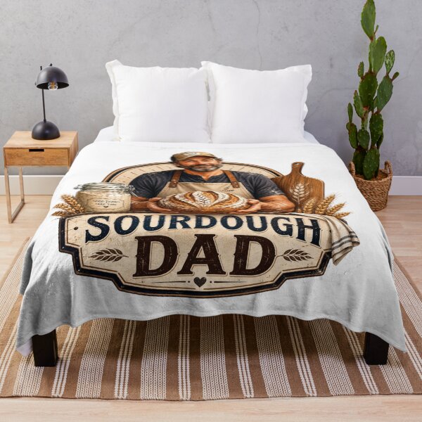 Item preview, Sourdough Dad Artisan Bread Baker designed and sold by Mosslume Studio.