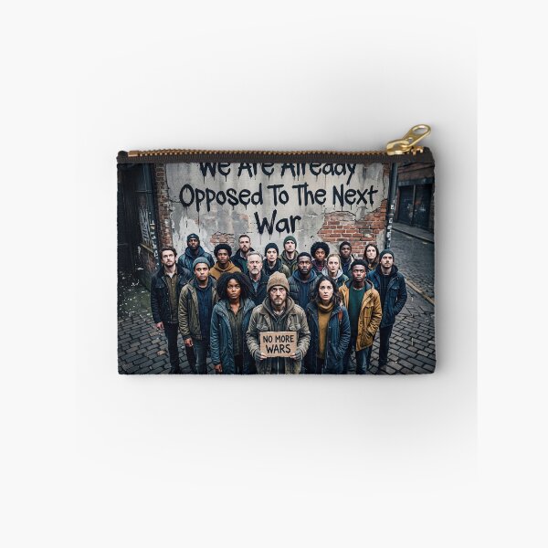 Item preview, We Are Already Opposed to The Next War designed and sold by Home Decor Art.