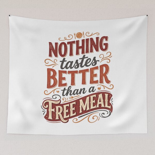 Item preview, Nothing Tastes Better Than a Free Meal designed and sold by LOVEARTDESIGN.