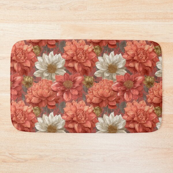 Item preview, Vibrant Dahlias Flower - Flower Floral Pattern  - Anniversary Gifts For Her designed and sold by RoyalStarsPatts.