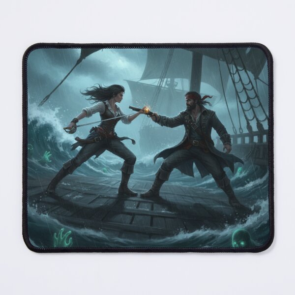 Item preview, Duel on the ghost seas - Pirates and supernatural perils designed and sold by NeyhineAngelionShop.