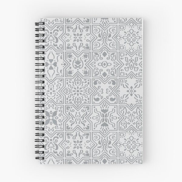 Item preview, Abstract Mediterranean Tiles - e7e7e7 designed and sold by knitetgantt.