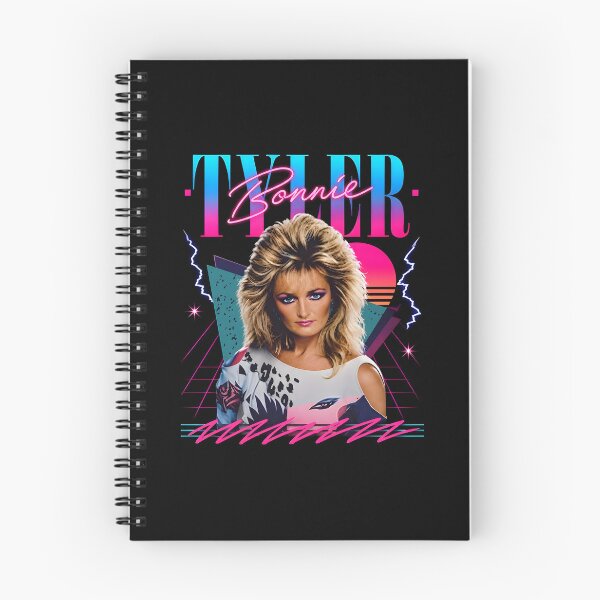 Item preview, Tyler Bonnie Retro 80s Synthwave Neon Vintage Music Fan designed and sold by ajifujpost.