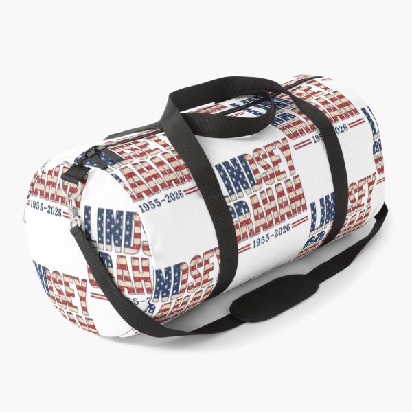 Item preview, Lindsey Graham 1955-2026 Political American Flag designed and sold by ajifujpost.