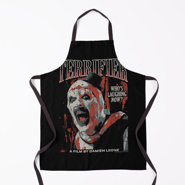 Item preview, Póster de terror con efecto desgastado del payaso en tonos rojos. designed and sold by CherylCGarrison.