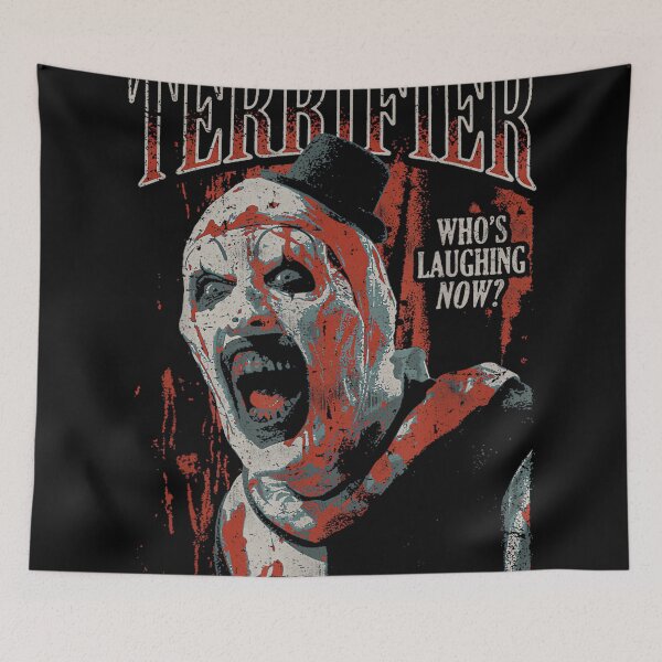 Item preview, Terrifier Distressed Art the Clown Red Tone Poster Horror designed and sold by CherylCGarrison.