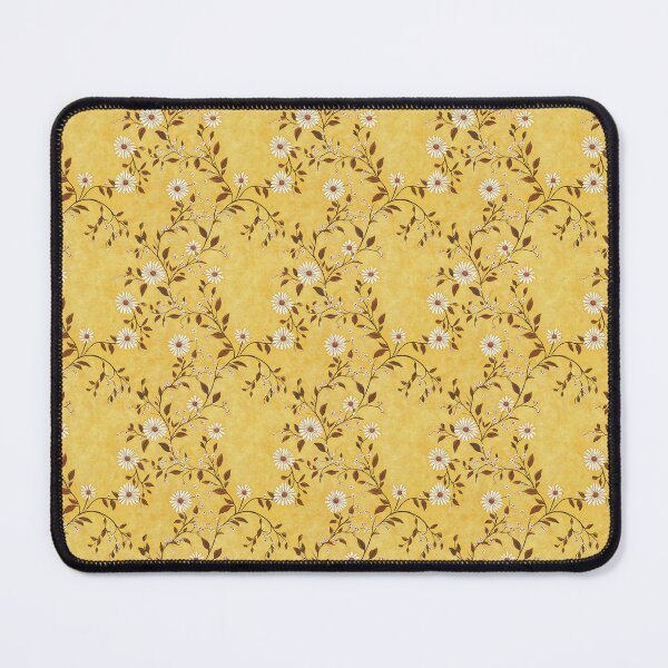 Item preview, Vintage Cottage Yellow Floral Pattern designed and sold by LouieVanille.