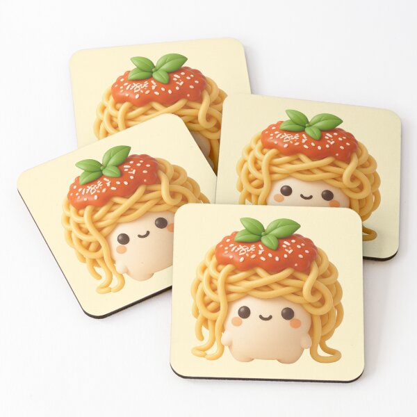 Item preview, Cute Spaghetti Mushroom | Kawaii Pasta Mushroom Character | Funny Food Art designed and sold by Eathusiast.
