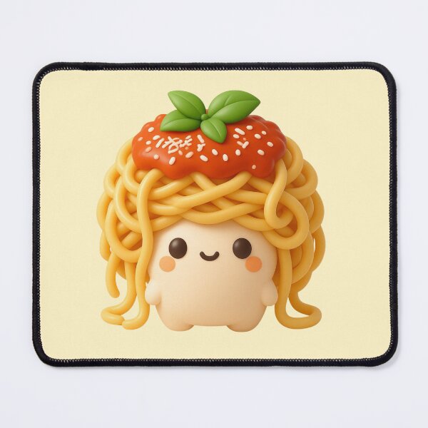 Item preview, Cute Spaghetti Mushroom | Kawaii Pasta Mushroom Character | Funny Food Art designed and sold by Eathusiast.