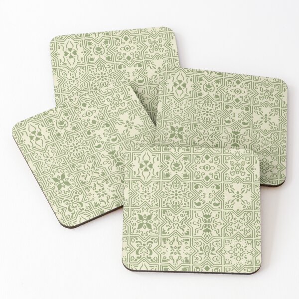 Item preview, Abstract Mediterranean Tiles - efecd3 designed and sold by knitetgantt.