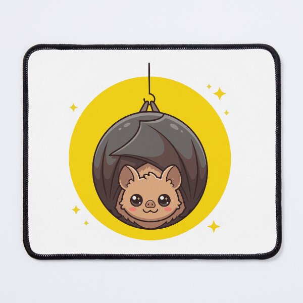 Item preview, Cute Sky Puppy Fruit Bat Yellow Full Moon designed and sold by Arc2020.