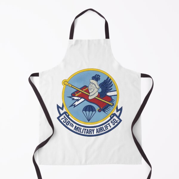Item preview, USAF 758th Military Airlift Squadron Patch Illustration designed and sold by CharlieDesings.