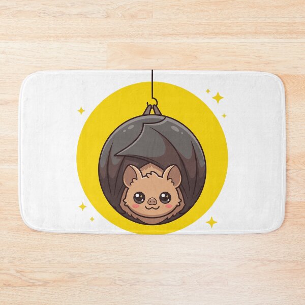 Item preview, Cute Sky Puppy Fruit Bat Yellow Full Moon designed and sold by Arc2020.