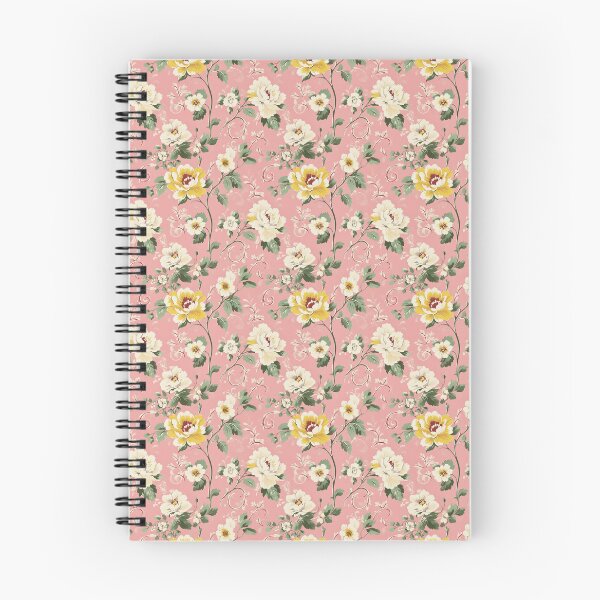 Item preview, Vintage Cottage Pink and Yellow Floral Pattern designed and sold by LouieVanille.